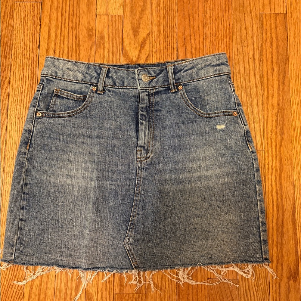 Wild Fable Blue Mini Skirt